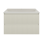 Тумба под раковину Vincea Велле (Welle) 80 VMC-2WL800MBG подвесная цвет M.Beige Soft-touch-15
