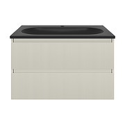 Тумба под раковину Vincea Велле (Welle) 80 VMC-2WL800MBG подвесная цвет M.Beige Soft-touch-19