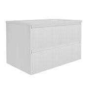 Тумба под раковину Vincea Велле (Welle) 80 VMC-2WL800MW подвесная цвет M.White Soft-touch-15