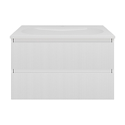 Тумба под раковину Vincea Велле (Welle) 80 VMC-2WL800MW подвесная цвет M.White Soft-touch-16