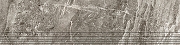 Керамогранит ProGRES Магма GNR12030423-G Темно-серый глазурованный граниль 120х30 см-4