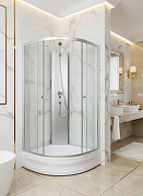 Душевая кабина River Nara Eco 90х90 Б/К 10000014440 без гидромассажа-1