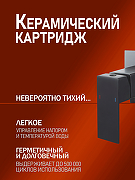 Гигиенический душ со смесителем Alfi LF48044 цвет Черный матовый-2