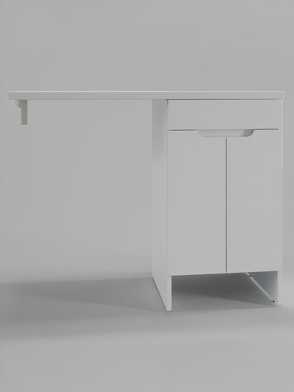Тумба с раковиной Agger Клин 110 R CLE1100ANWH-D-SKR 