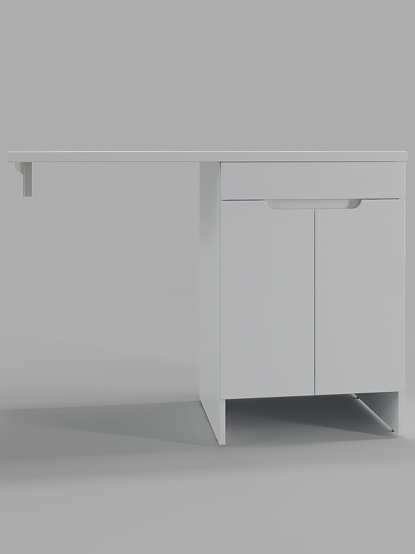 Тумба с раковиной Agger Клин 120 R CLE1200ANWH-D-SR 