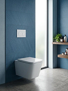 Унитаз с инсталляцией Agger ATI11150+APB188 цвет Белый с сиденьем Микролифт и клавишей смыва цвет Белый-12