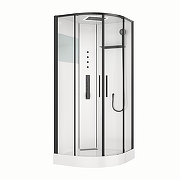 Душевая кабина Black&White Galaxy G8051GM 90х90 8051GM с гидромассажем