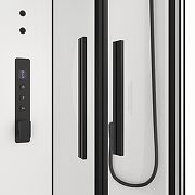 Душевая кабина Black&White Galaxy G8051GM 90х90 8051GM с гидромассажем-6