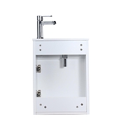 Тумба с раковиной Orans BC-0302-400W 40 0302400 подвесная цвет Белый глянец-4