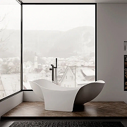 Акриловая ванна Black&White Swan 170х82 3050SB цвет Белый-3
