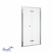 Душевая дверь Ceruttispa Белла (Bella) 100 BELLA D101F 11990 профиль Хром стекло матовое-5
