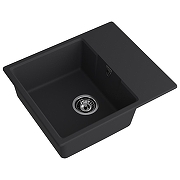 Кухонная мойка GranFest Urban 258L черный цвет Черный-1
