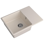 Кухонная мойка GranFest Urban 668L белый цвет Белый-1