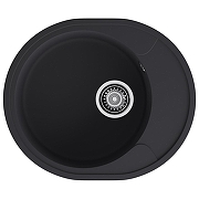 Кухонная мойка GranFest Urban 857L черный цвет Черный