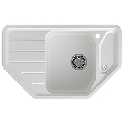 Кухонная мойка GranFest Corner C-800E иней цвет Иней