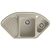 Кухонная мойка GranFest Corner C-1040E топаз цвет Топаз