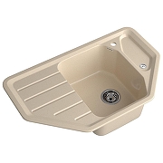 Кухонная мойка GranFest Corner C-800E кашемир цвет Кашемир-1