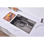 Кухонная мойка Fmark 78 FSC7846Q цвет Графит-8