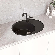 Кухонная мойка Maretti Kitchen 61 KT610-BL цвет Черный-1