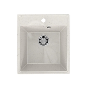 Кухонная мойка Practik 42 PR-M-425-001 цвет Белый