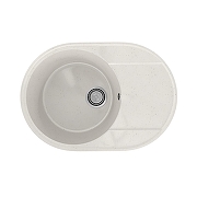 Кухонная мойка Practik 61 PR-M-610-001 цвет Белый
