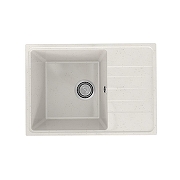 Кухонная мойка Practik 60 PR-M-600-001 цвет Белый