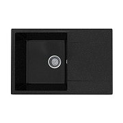 Кухонная мойка Practik 73 PR-M-735-004 цвет Черный