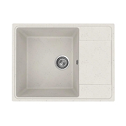 Кухонная мойка Practik 65 PR-M-650-001 цвет Белый