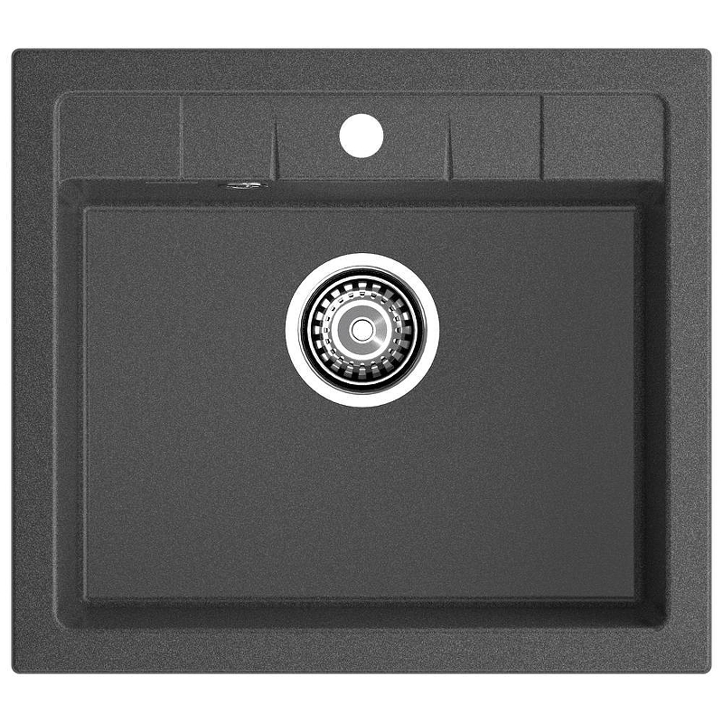 Кухонная мойка GranFest Quadro Q-561 графит 