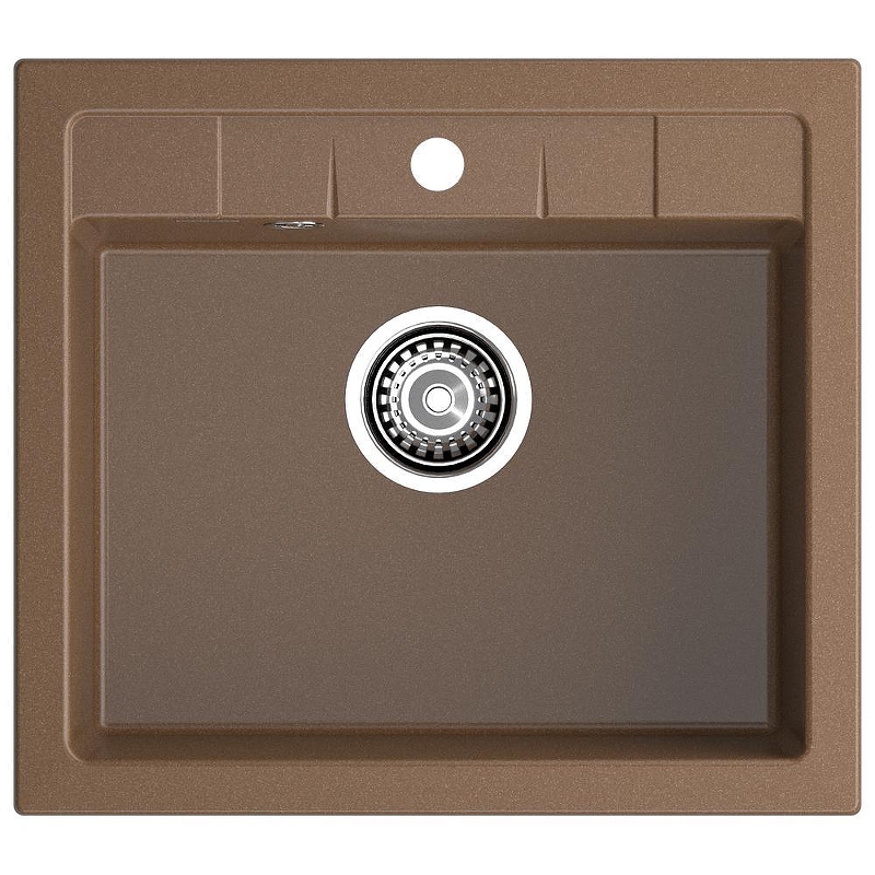 Кухонная мойка GranFest Quadro Q-561 терракот 