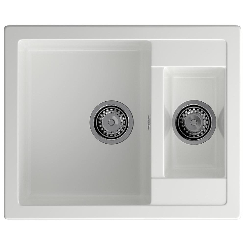 Кухонная мойка GranFest Quadro Q-610K иней 