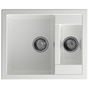 Кухонная мойка GranFest Quadro Q-610K иней цвет Иней