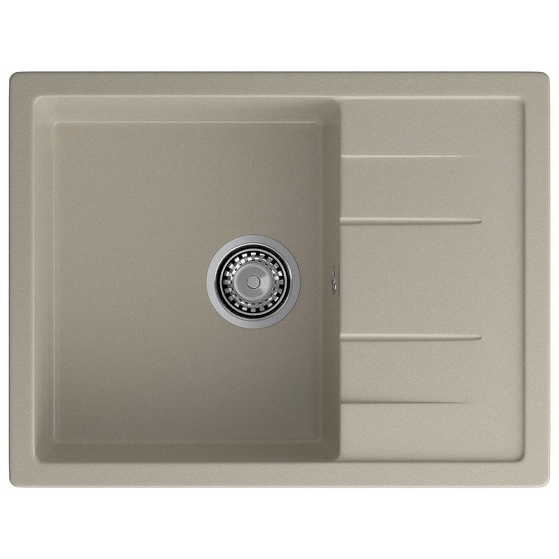 Кухонная мойка GranFest Quadro Q-650L топаз 