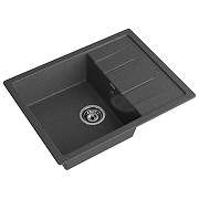 Кухонная мойка GranFest Quadro Q-650L графит цвет Графит-1