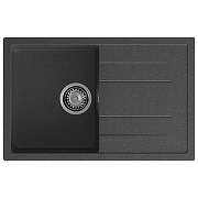 Кухонная мойка GranFest Quadro Q-780L графит цвет Графит