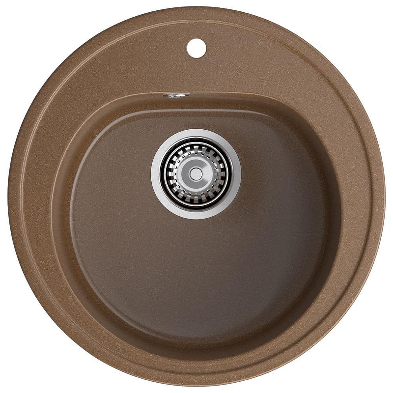 Кухонная мойка GranFest Rondo R-510 терракот 