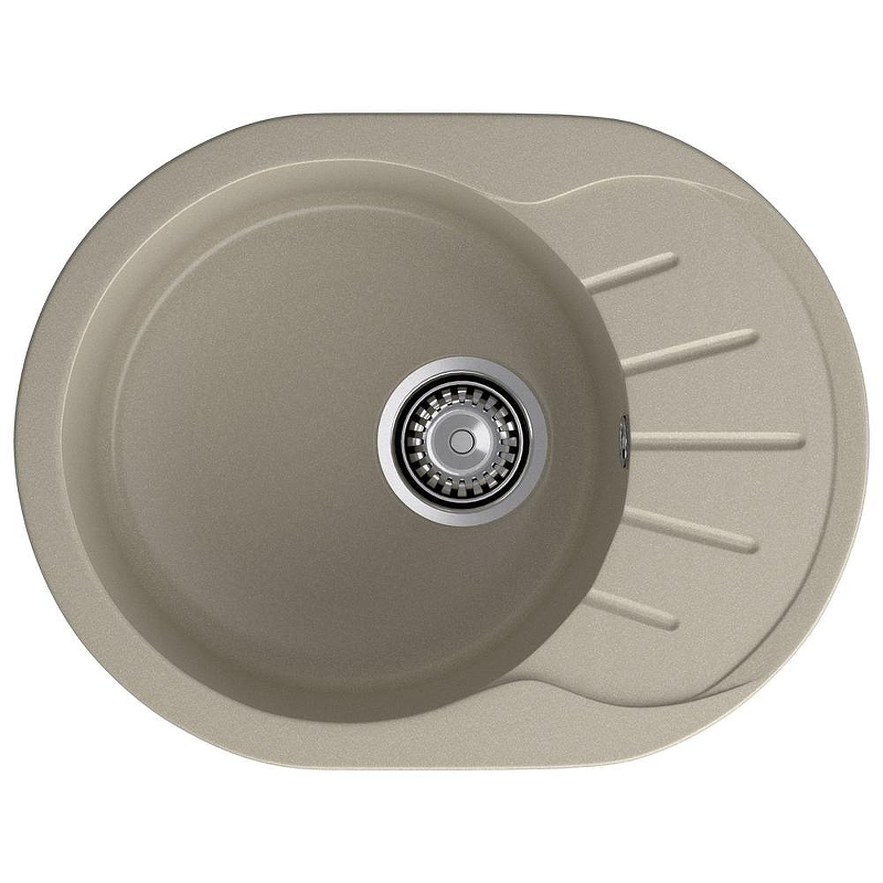 Кухонная мойка GranFest Rondo R-580L топаз 