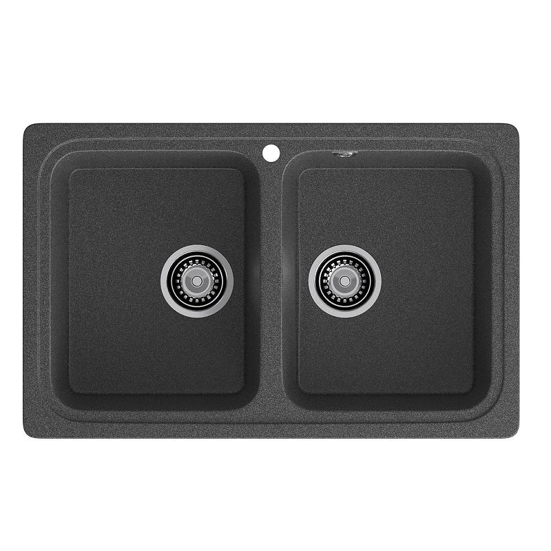 Кухонная мойка GranFest Standart S-780K графит 