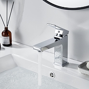 Смеситель для раковины Rose R2801 цвет Хром-6