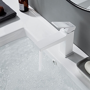 Смеситель для раковины Rose R2801C цвет Белый-6