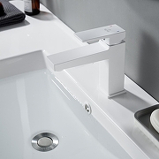 Смеситель для раковины Rose R2801C цвет Белый-10
