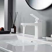 Смеситель для раковины Rose R2801C цвет Белый-13