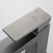 Смеситель для раковины Rose R2801T цвет Оружейная сталь-2