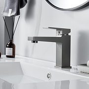 Смеситель для раковины Rose R2801T цвет Оружейная сталь-6