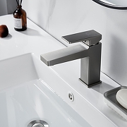 Смеситель для раковины Rose R2801T цвет Оружейная сталь-10