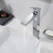 Смеситель для раковины Rose R2811 цвет Хром-5