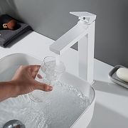 Смеситель для раковины Rose R2811C цвет Белый-7