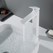 Смеситель для раковины Rose R2811C цвет Белый-8