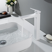 Смеситель для раковины Rose R2811C цвет Белый-10