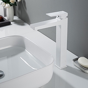 Смеситель для раковины Rose R2811C цвет Белый-11